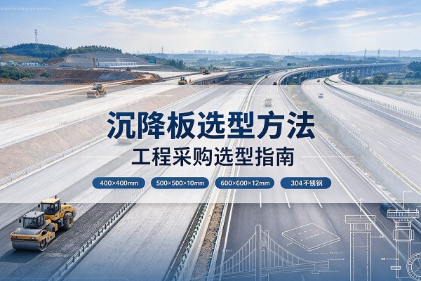 富源沉降板选择方法