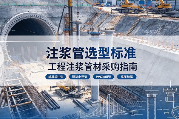 富源注浆管选型标准