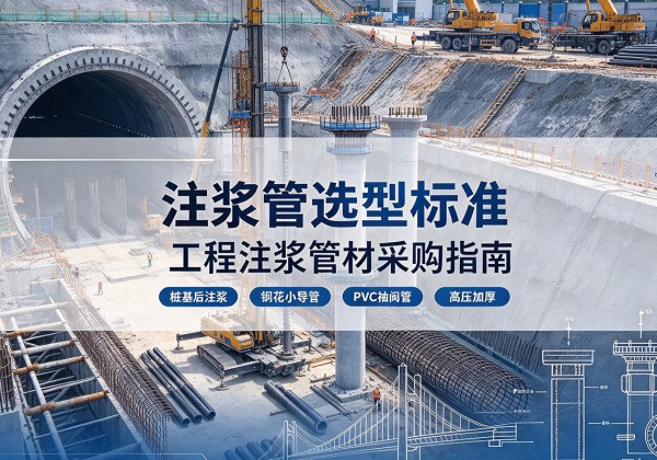 富源注浆管选型标准